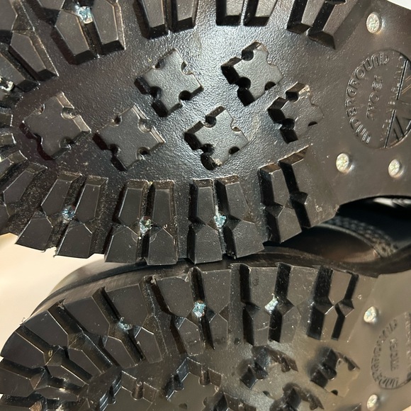 New Underground 30 eyelets rangers in box leather handmade in England size 8 - Picture 14 of 16